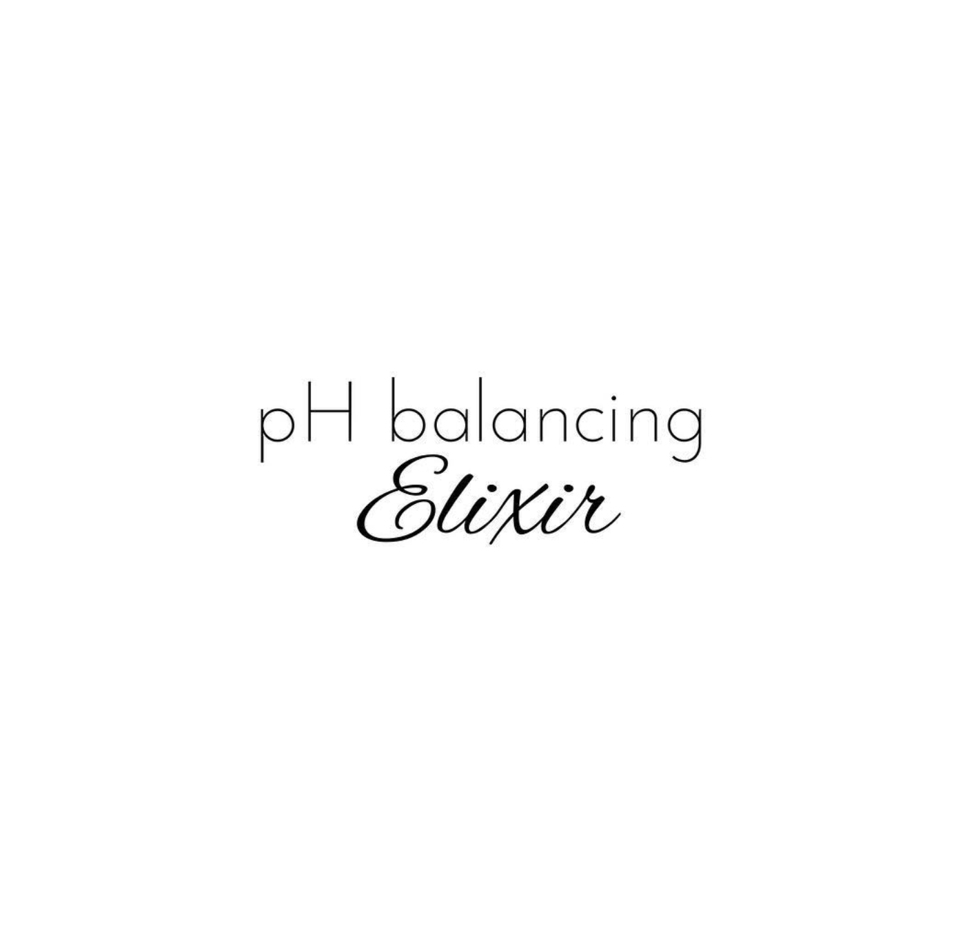 Step 2: pH Balancing Elixir 2oz